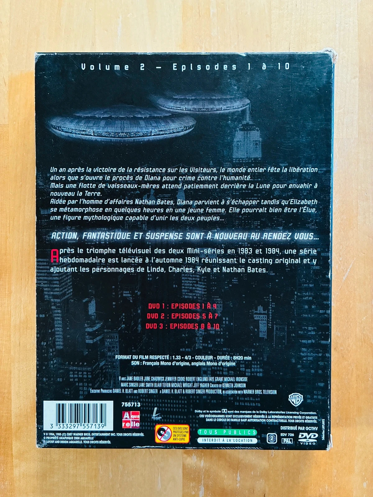 Coffret 3 DVD série V a série TV: episódios de 1 a 10. – photo 2